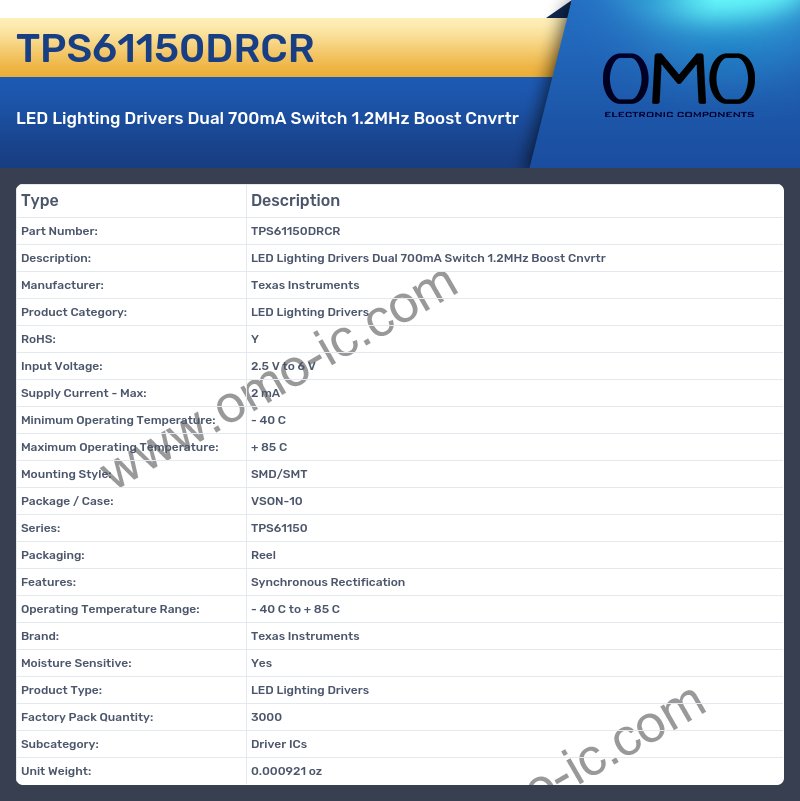 TPS61150DRCR