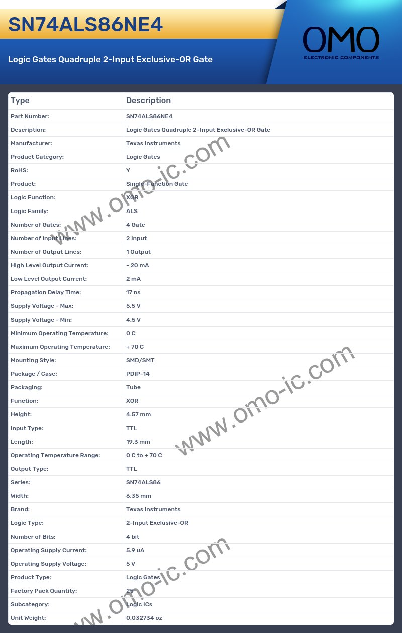 SN74ALS86NE4