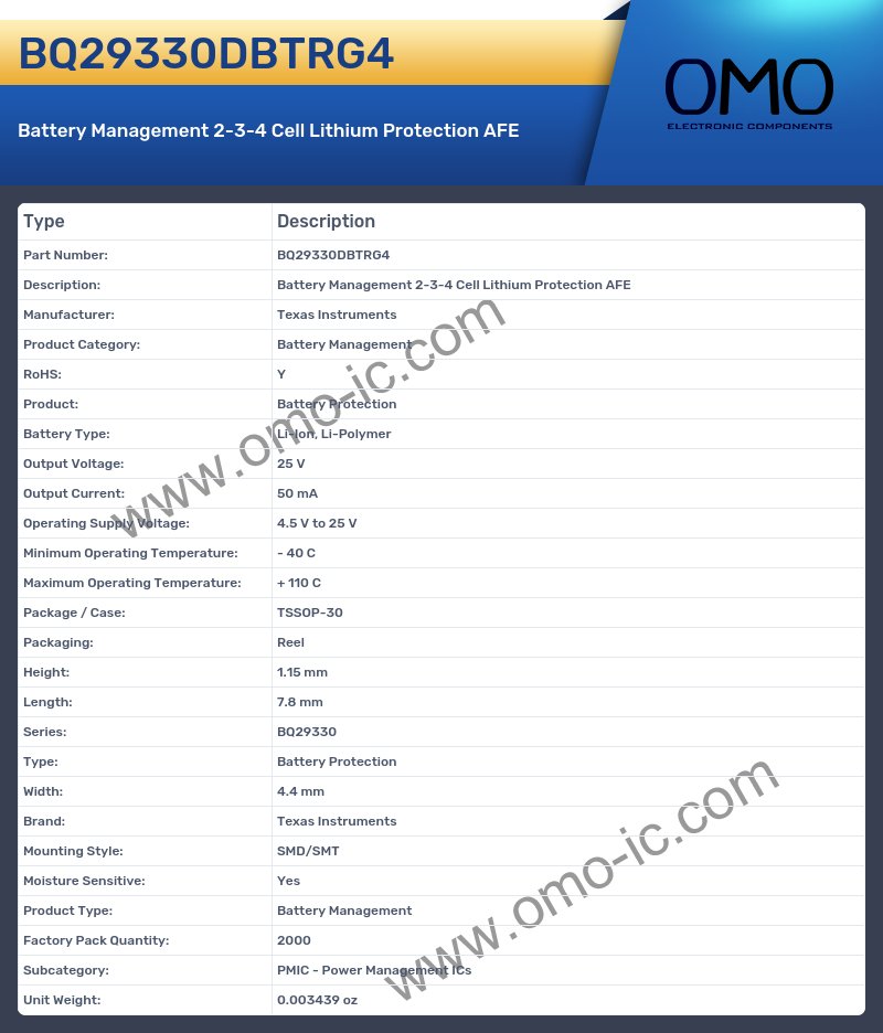 BQ29330DBTRG4