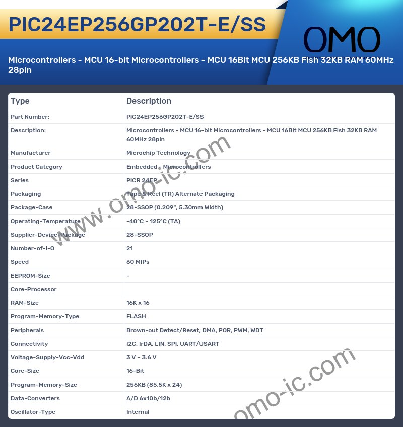 PIC24EP256GP202T-E/SS