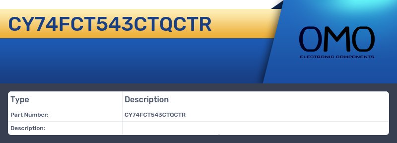 CY74FCT543CTQCTR
