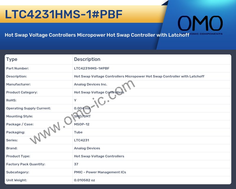 LTC4231HMS-1#PBF