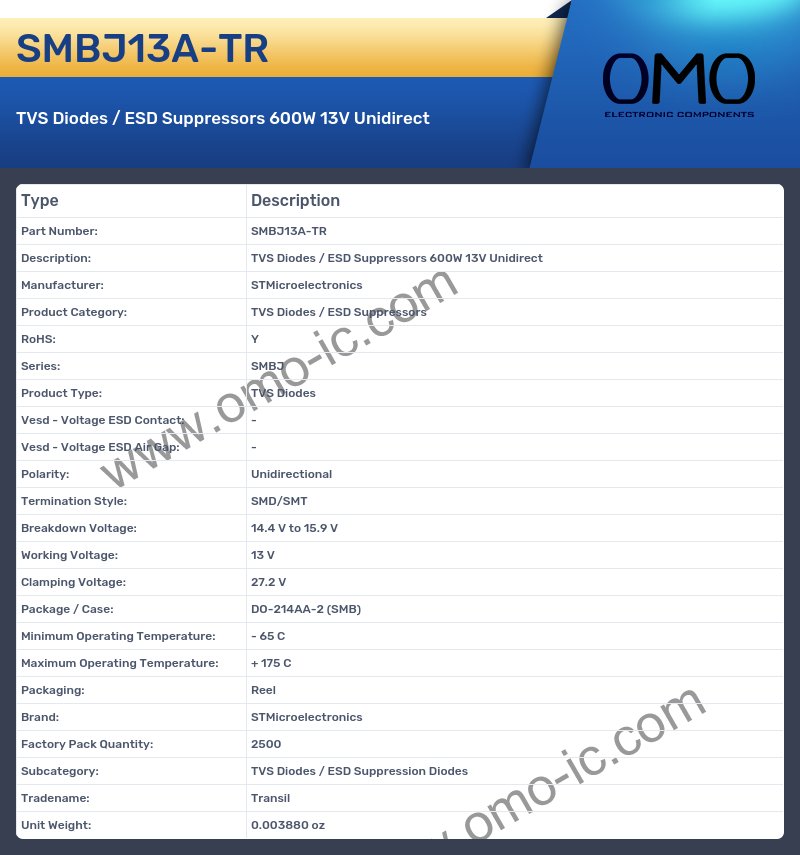 SMBJ13A-TR