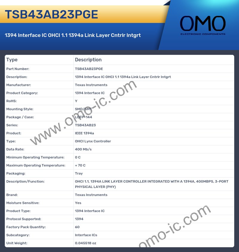 TSB43AB23PGE