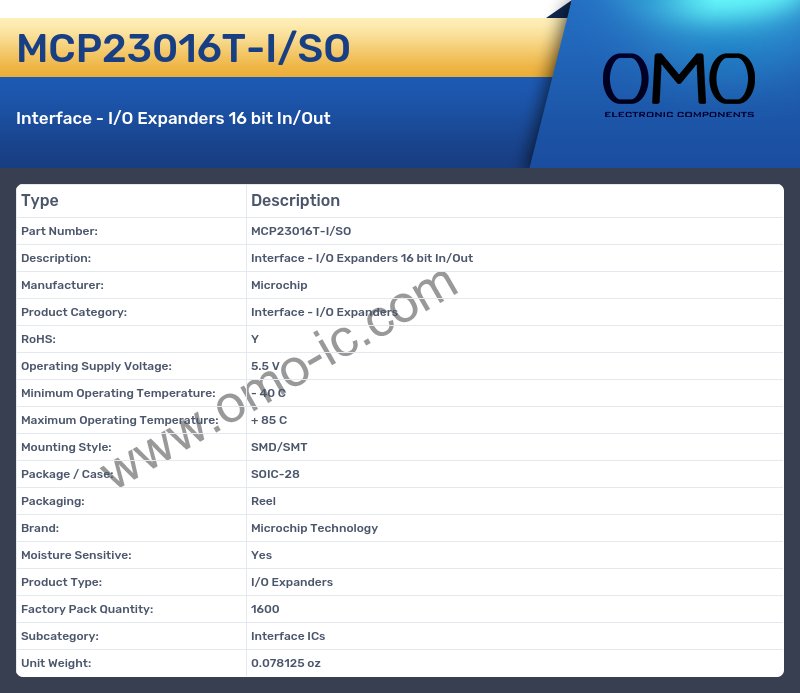 MCP23016T-I/SO