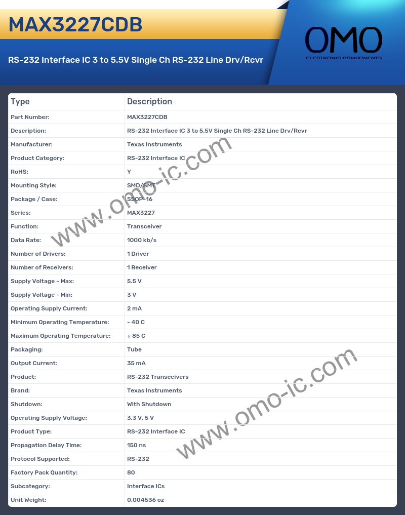 MAX3227CDB