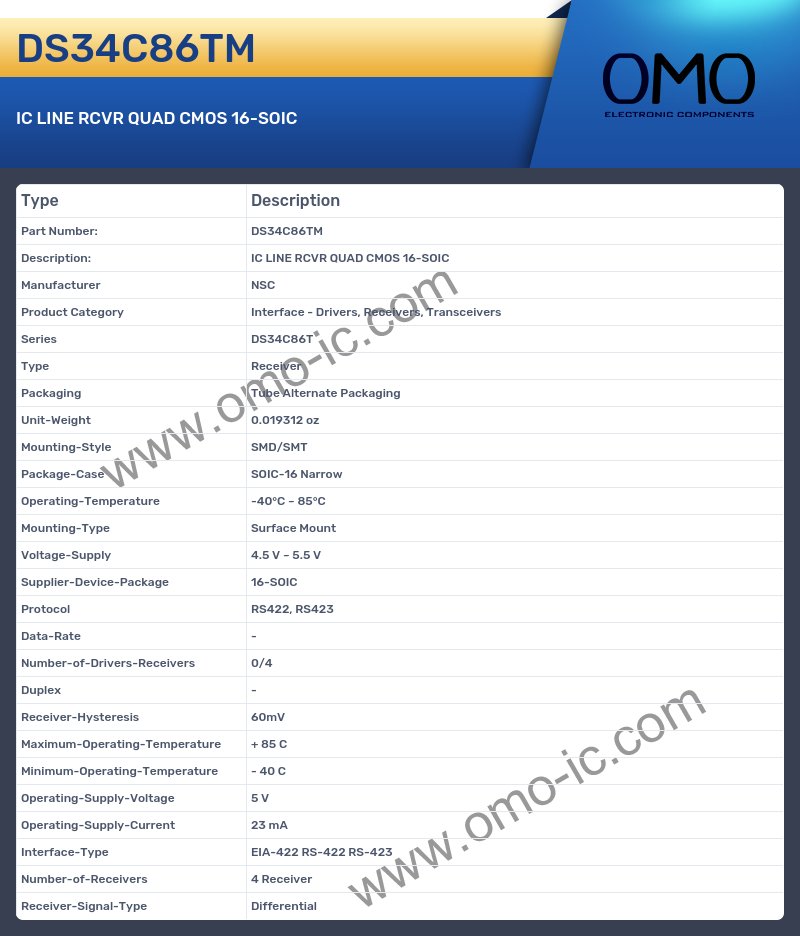 DS34C86TM