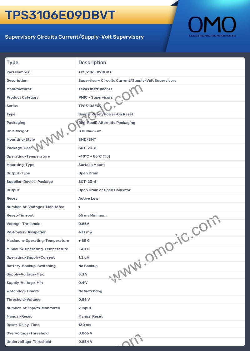 TPS3106E09DBVT