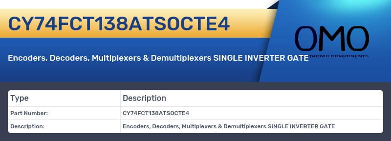 CY74FCT138ATSOCTE4