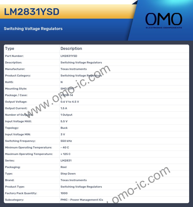 LM2831YSD