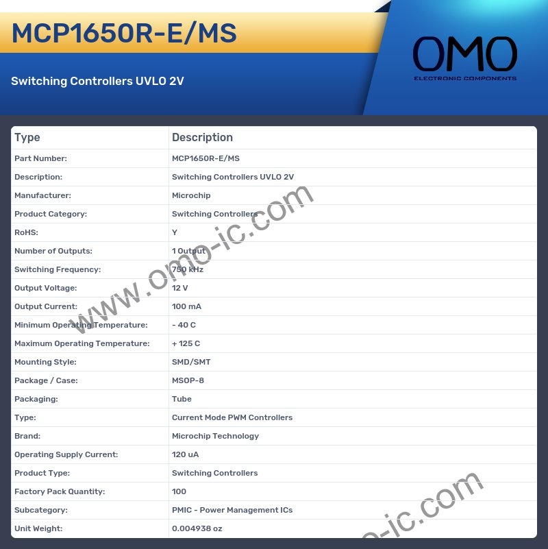 MCP1650R-E/MS