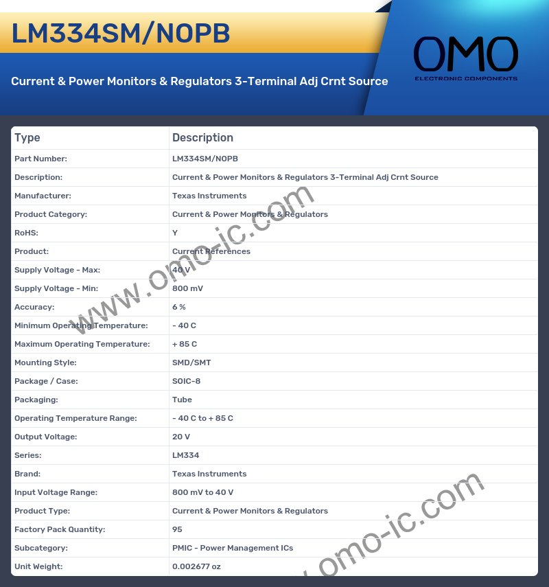 LM334SM/NOPB