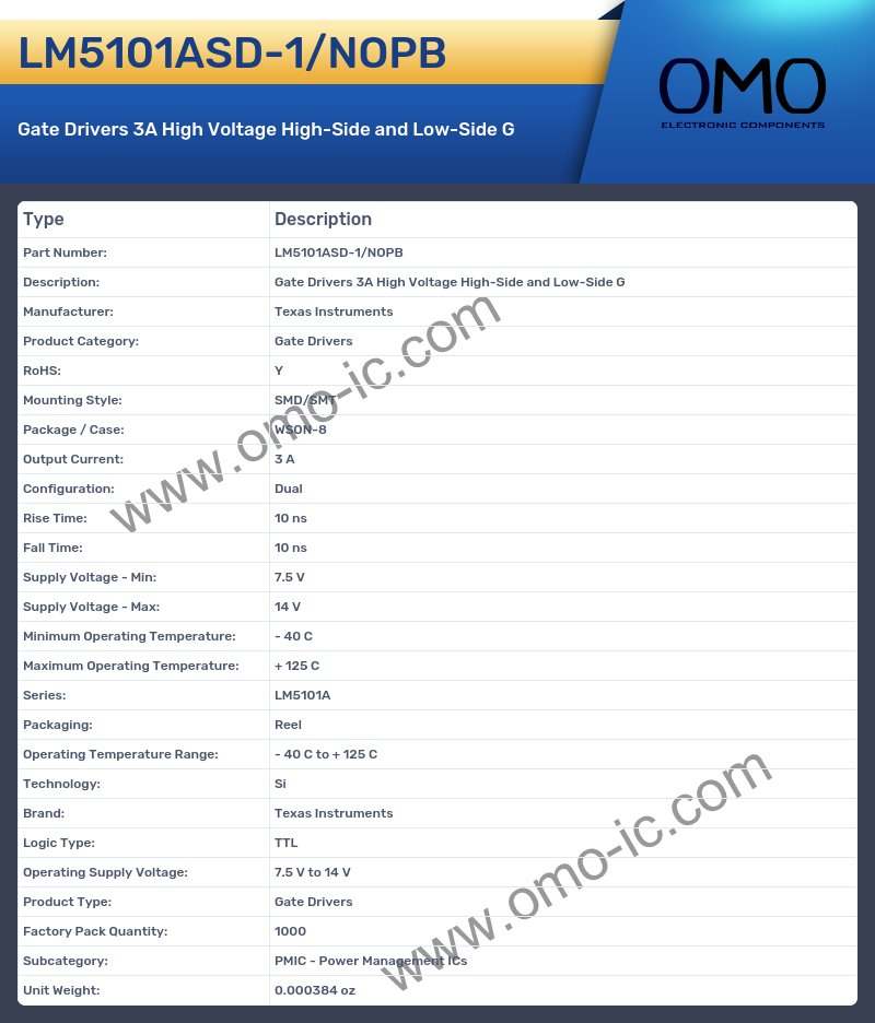 LM5101ASD-1/NOPB