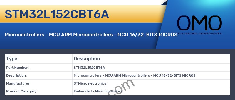 STM32L152CBT6A