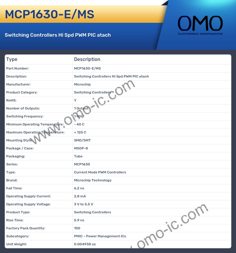 MCP1630-E/MS