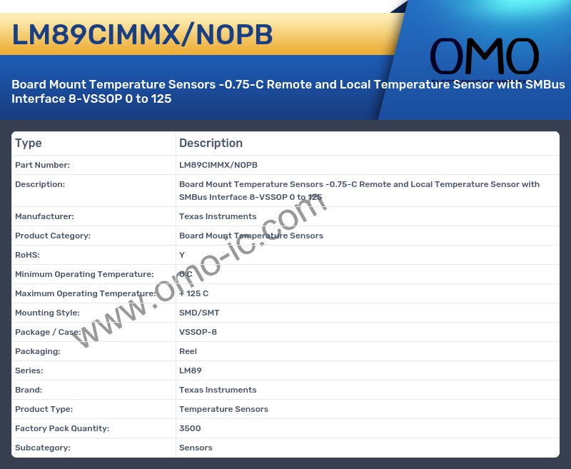 LM89CIMMX/NOPB