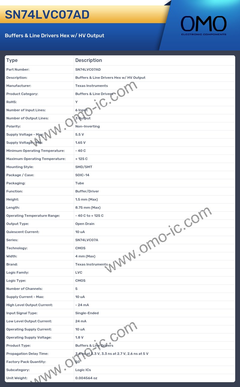 SN74LVC07AD