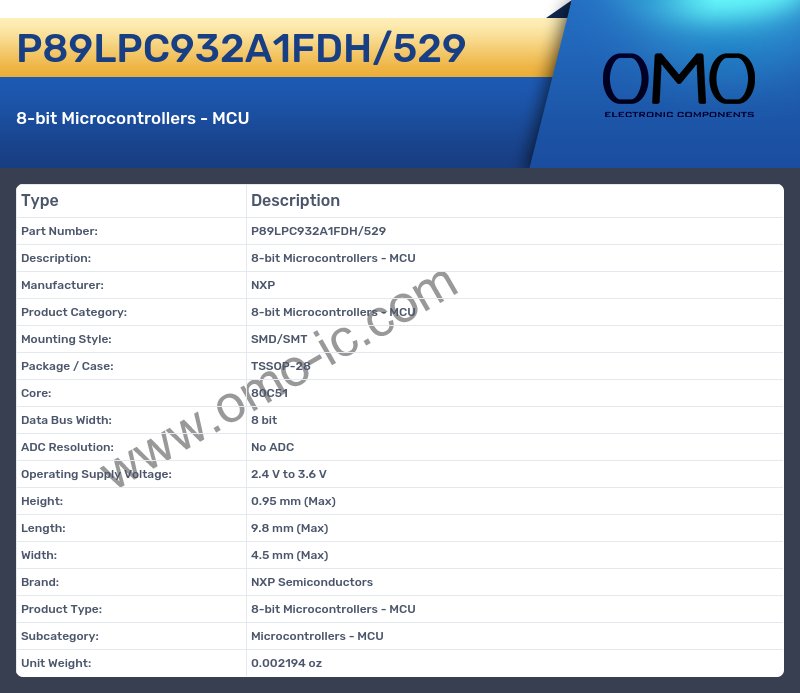 P89LPC932A1FDH/529