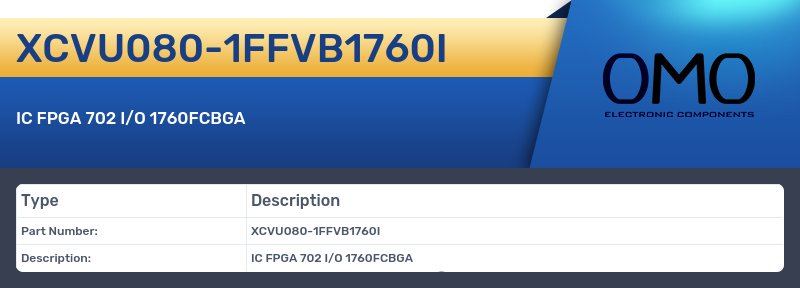 XCVU080-1FFVB1760I