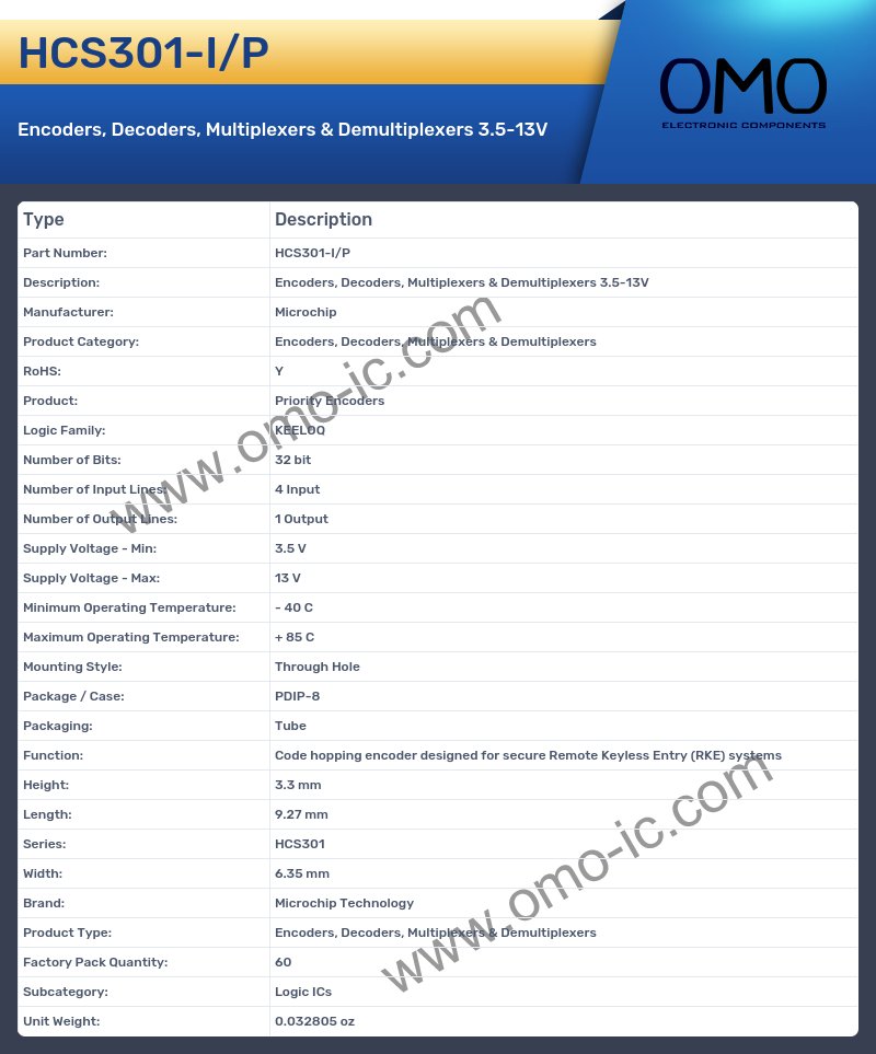 HCS301-I/P