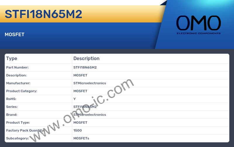 STFI18N65M2