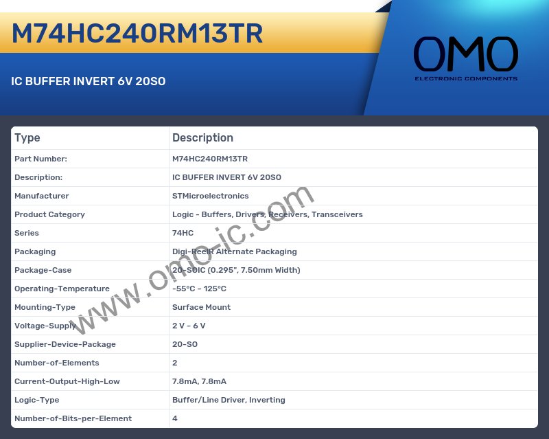 M74HC240RM13TR