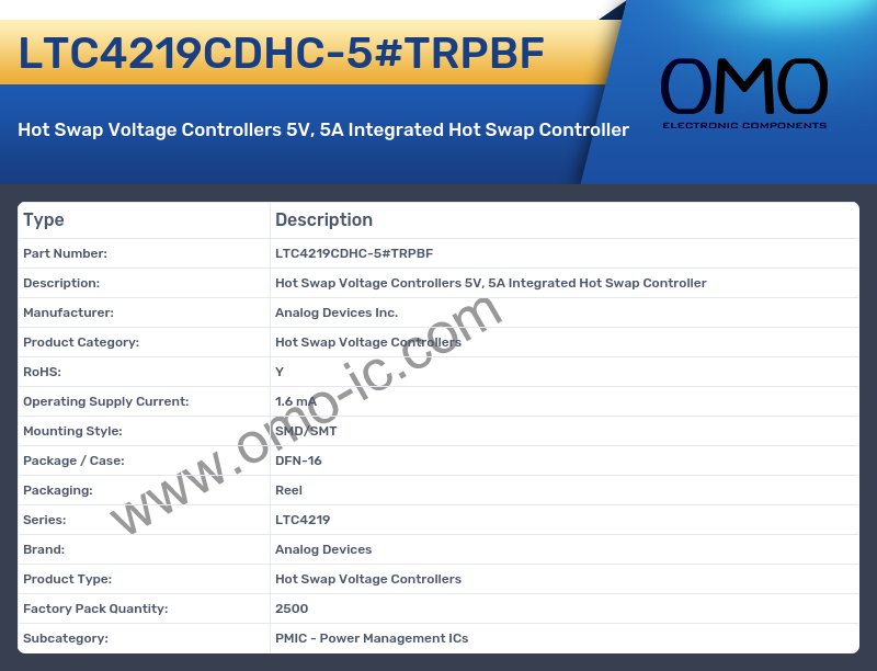 LTC4219CDHC-5#TRPBF