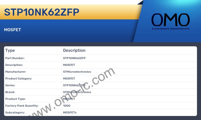 STP10NK62ZFP