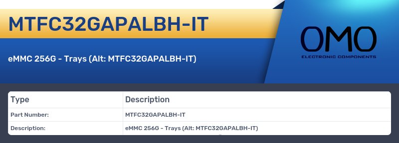 MTFC32GAPALBH-IT