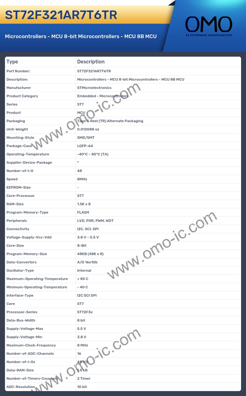 ST72F321AR7T6TR