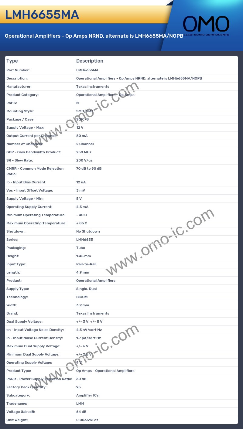 LMH6655MA