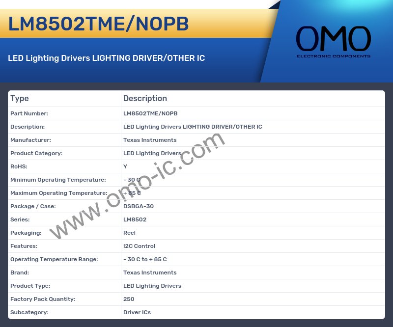 LM8502TME/NOPB