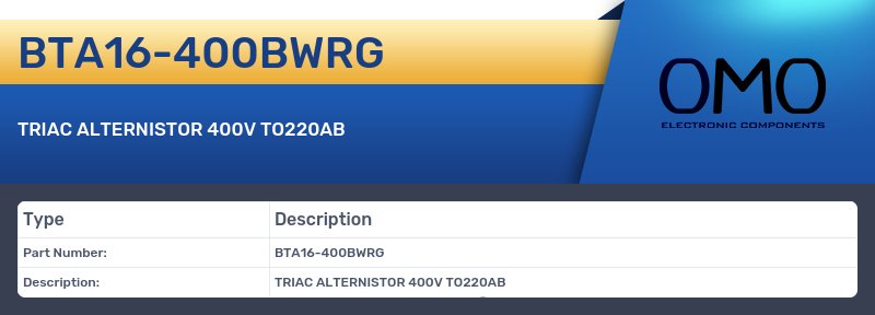 BTA16-400BWRG