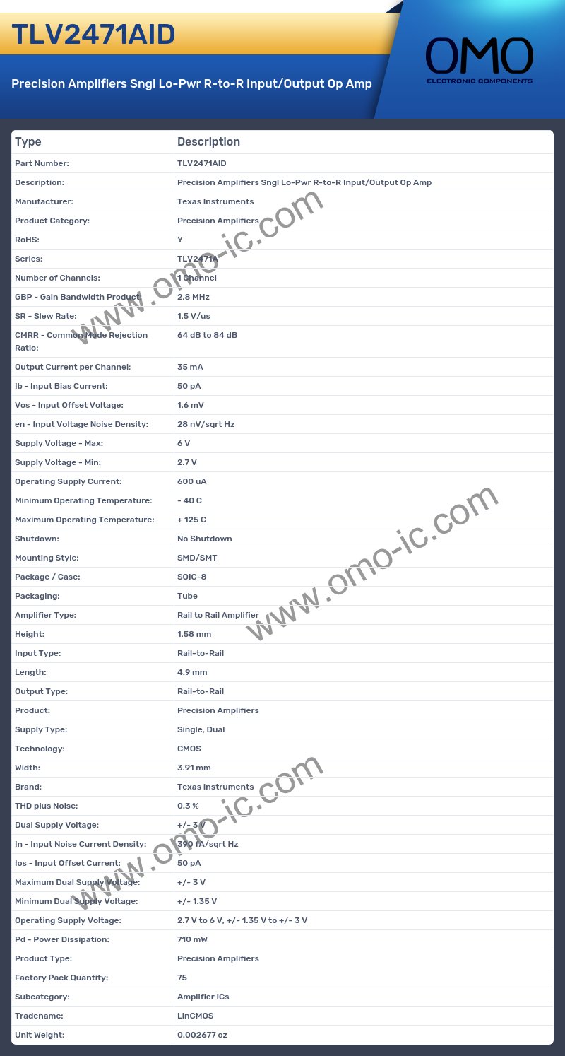TLV2471AID