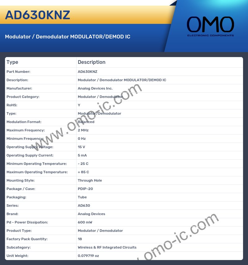 AD630KNZ