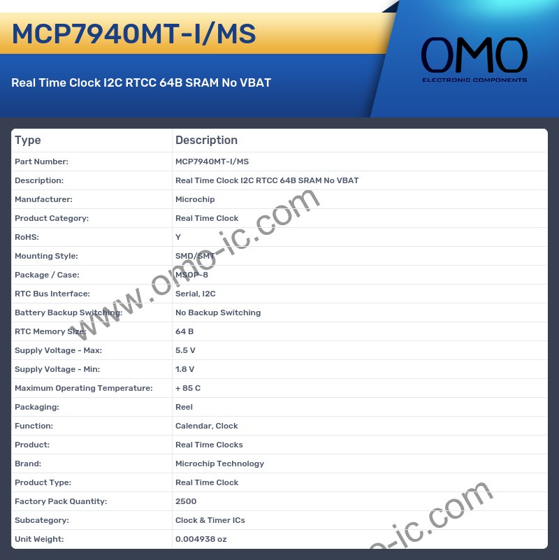 MCP7940MT-I/MS