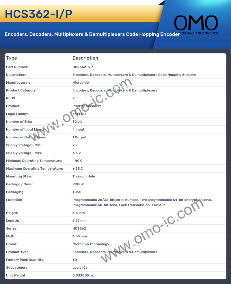 HCS362-I/P