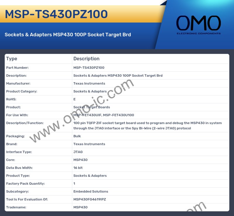 MSP-TS430PZ100