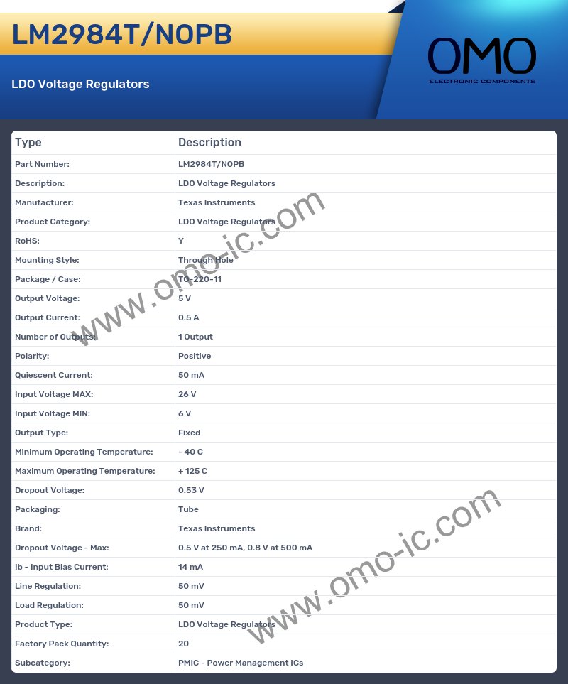 LM2984T/NOPB