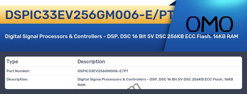 DSPIC33EV256GM006-E/PT