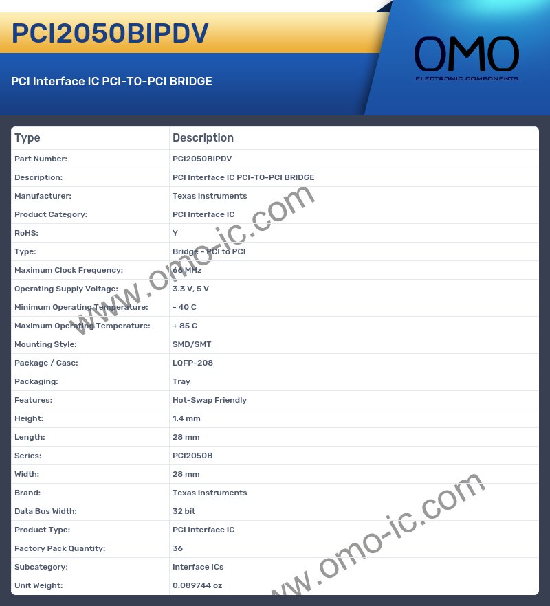 PCI2050BIPDV