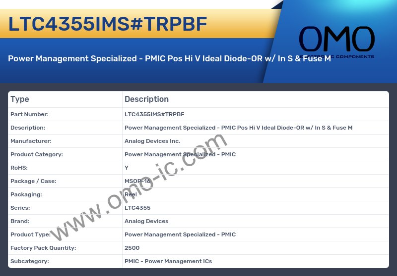 LTC4355IMS#TRPBF