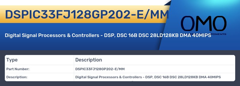 DSPIC33FJ128GP202-E/MM