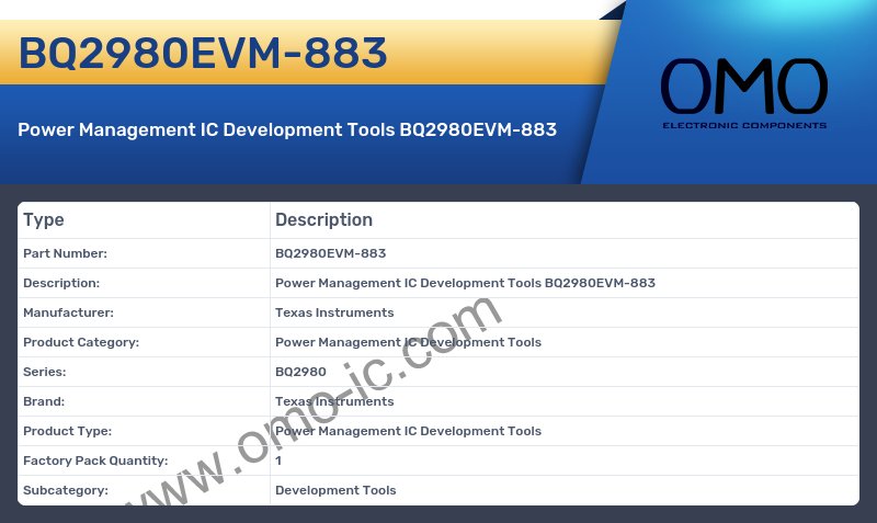BQ2980EVM-883
