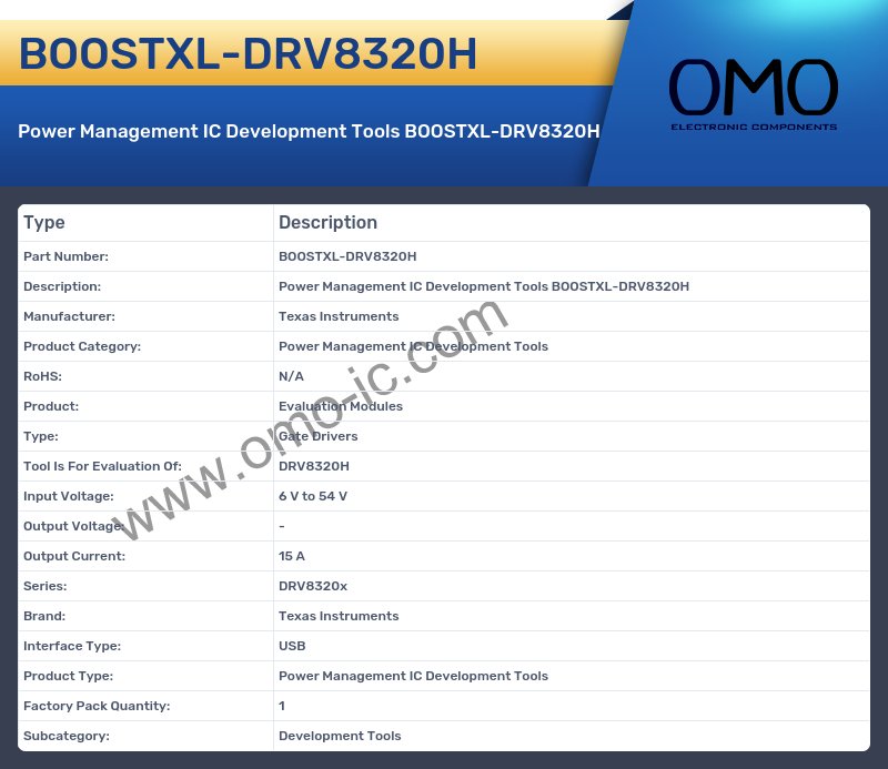 BOOSTXL-DRV8320H