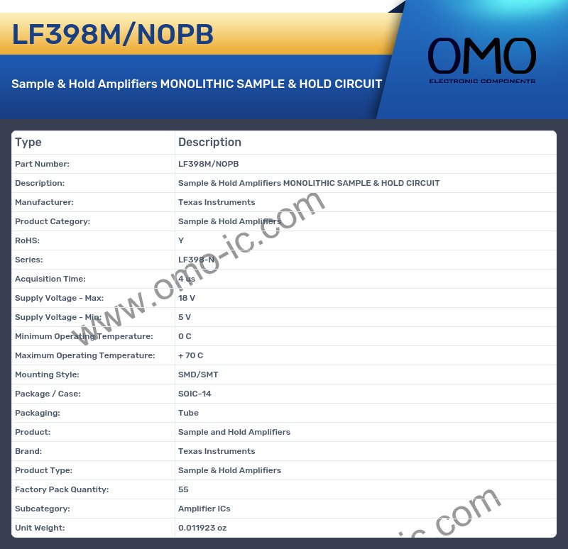 LF398M/NOPB