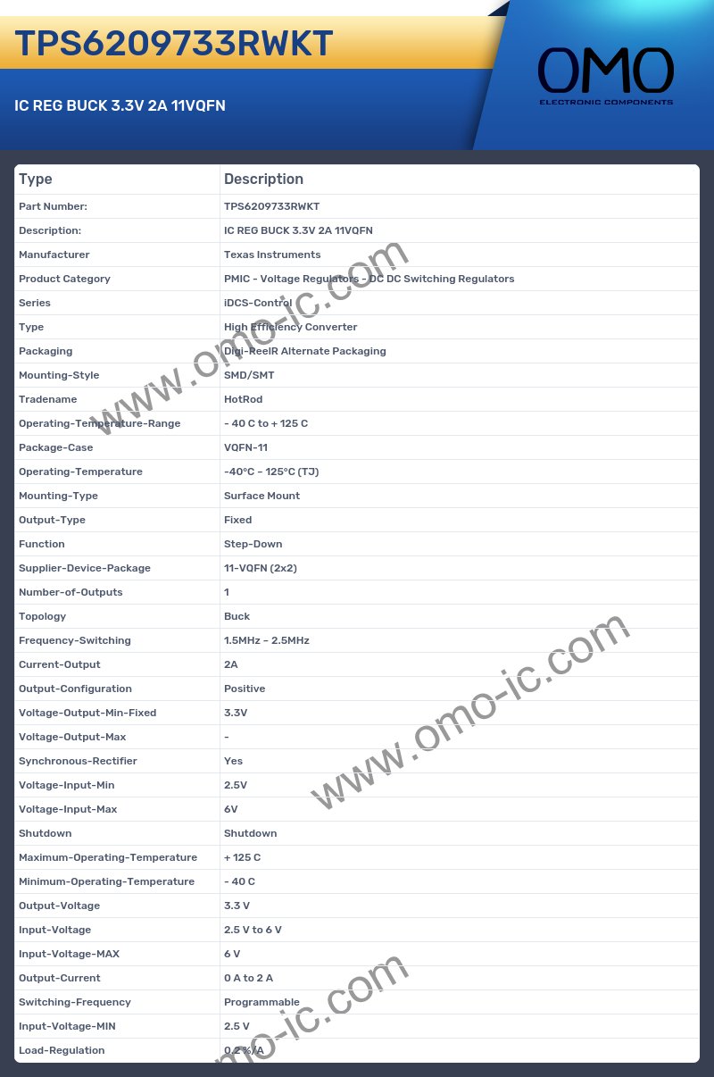 TPS6209733RWKT