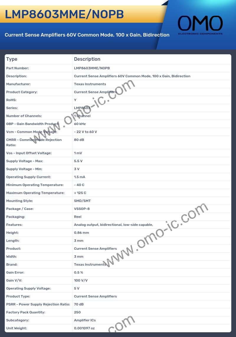 LMP8603MME/NOPB