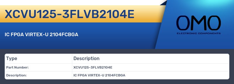 XCVU125-3FLVB2104E