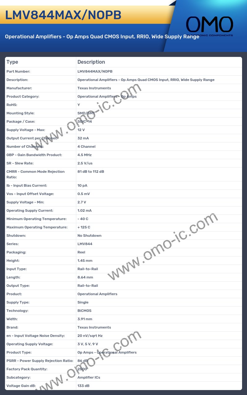 LMV844MAX/NOPB